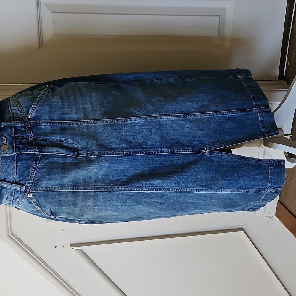 Sonoma Blue Denim Midi Skirt